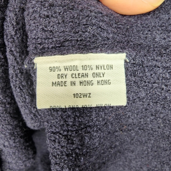 Vintage Eileen Fisher Women's Turtleneck Sweater Blue Size XS Longsleeve - Picture 3 of 6